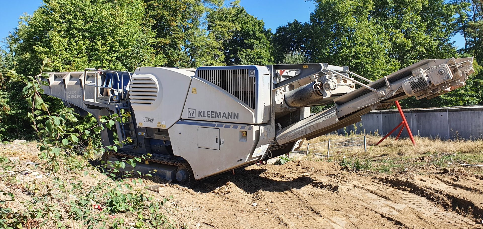 KLEEMANN MOBICAT MC 110 Z EVO mobiler Backenbrecher