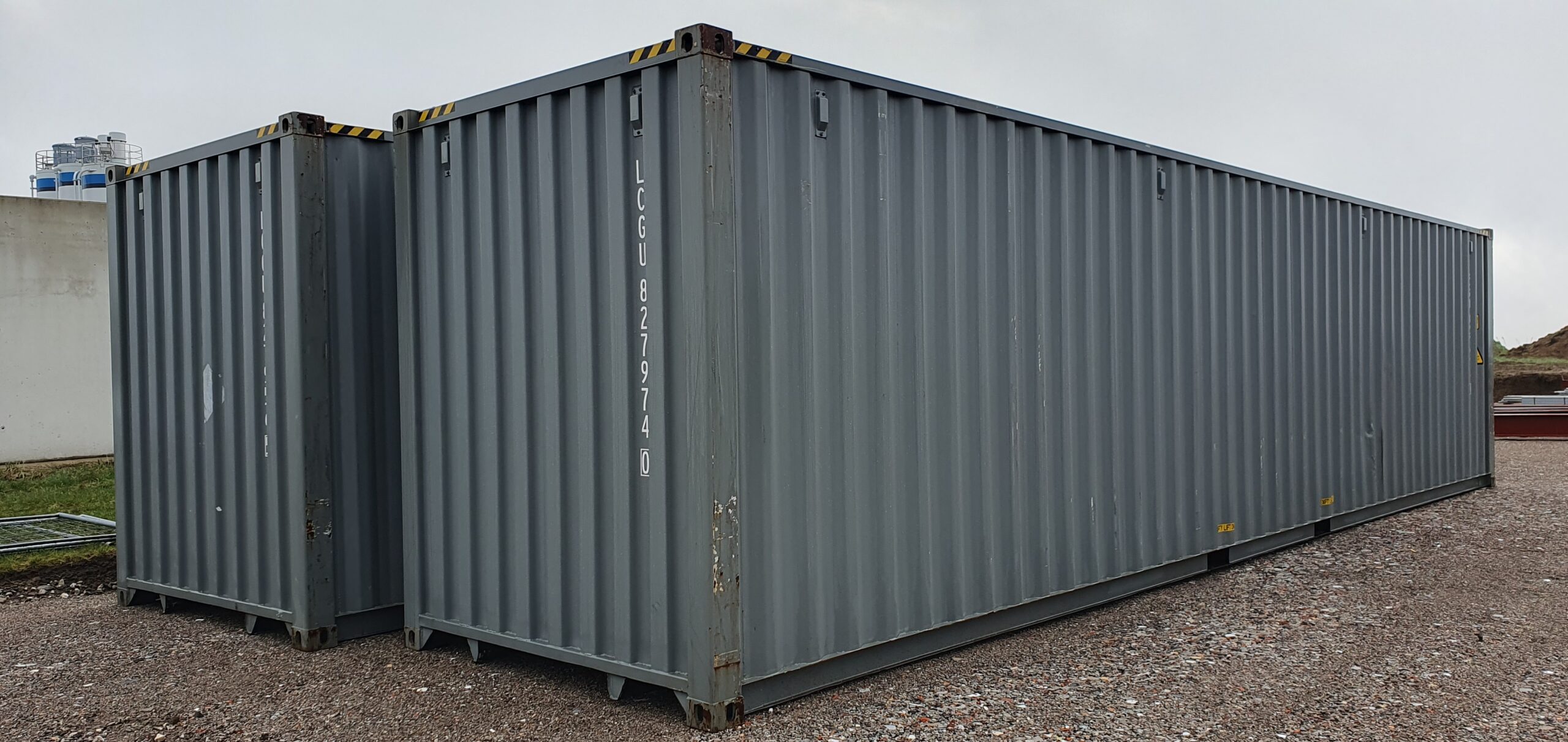 Seitenansicht Container