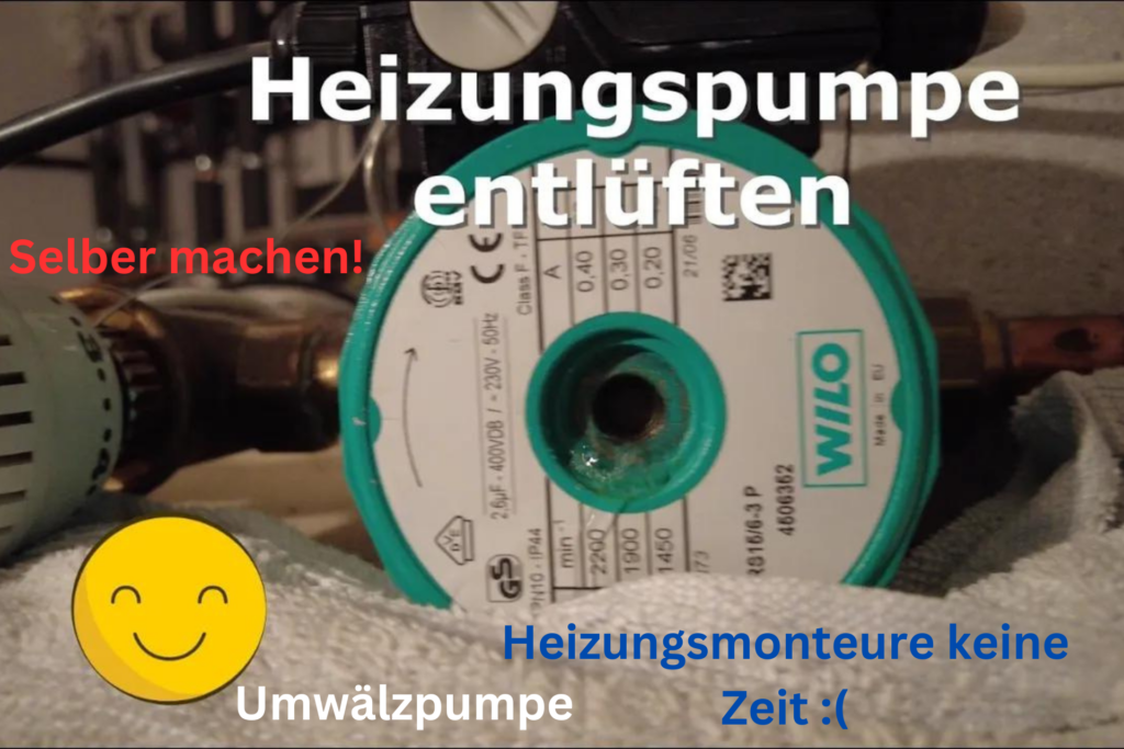 Heizungspumpe Wilo entlüften Wilo Pumpe Entlüften. Umwälzpumpe, Heizungspumpe selber entlüften