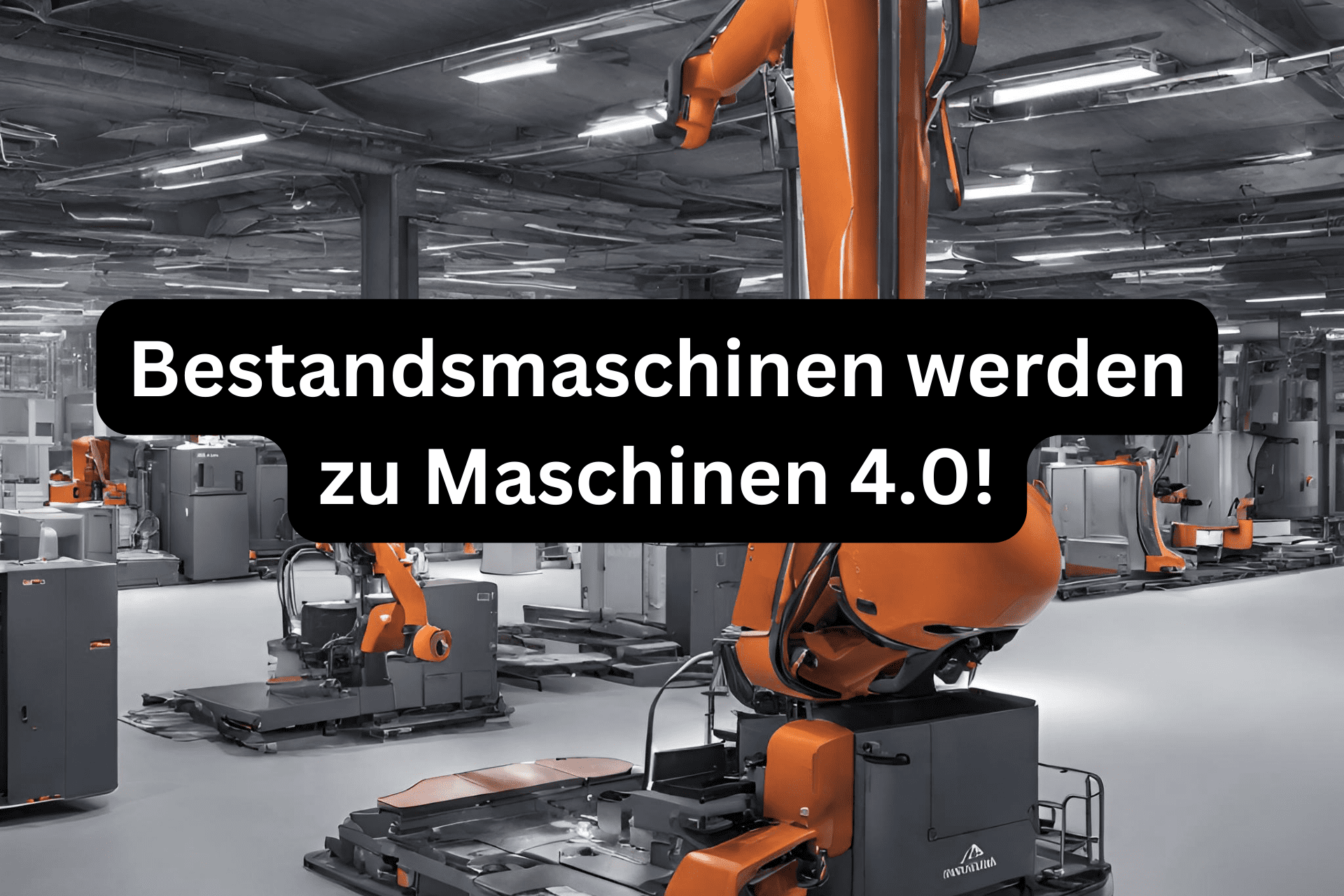 Bestandsmaschinen werden zu Maschinen 4.0!