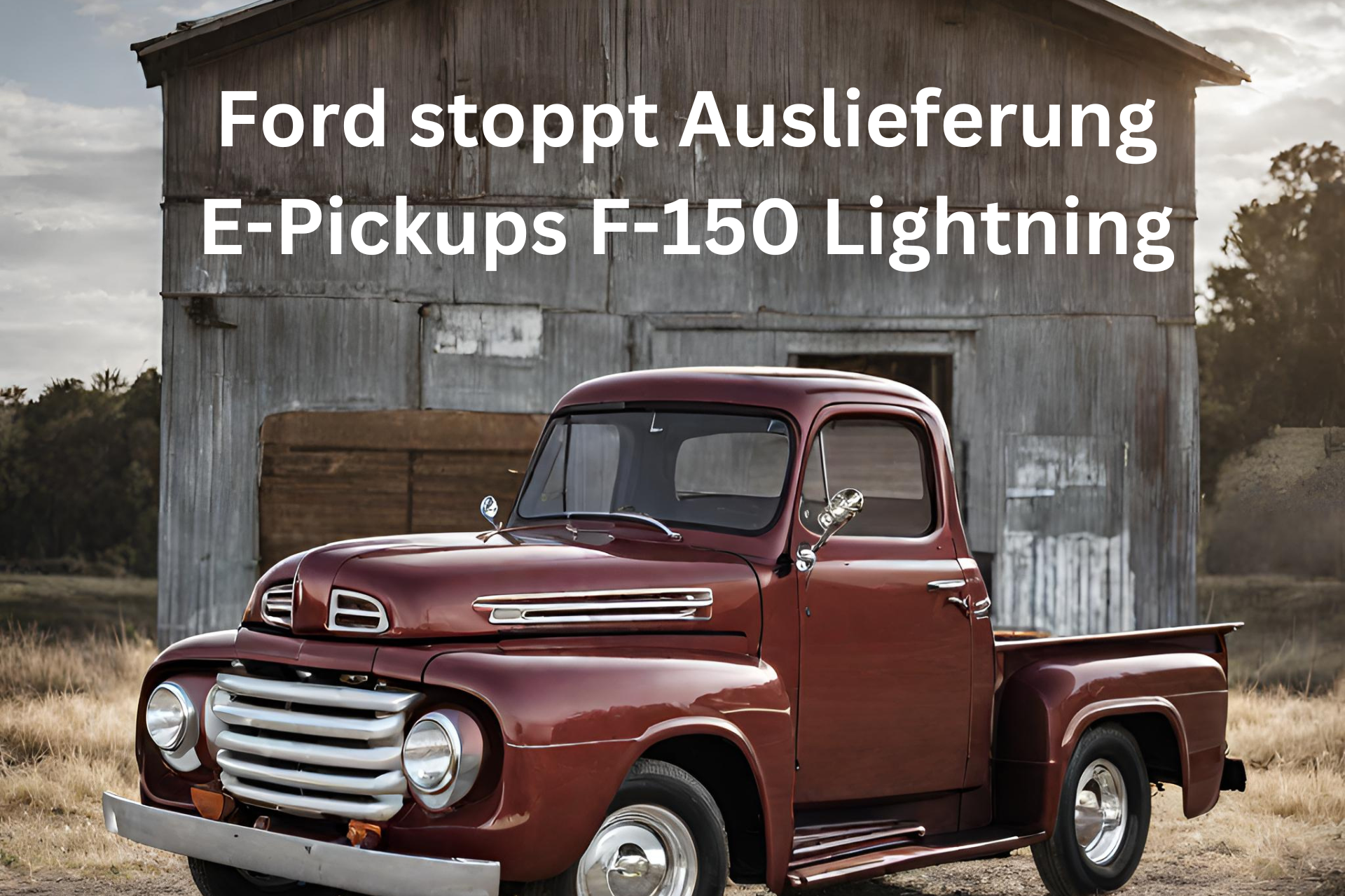 Ford F-150 Lightning Auslieferung stoppt für E-Pickup