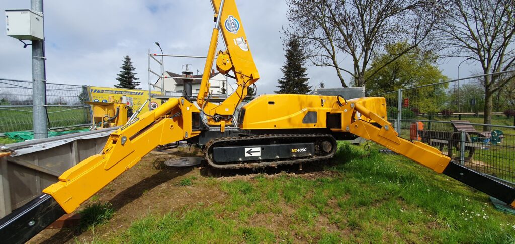 Gebrauchter Maeda MC405C Minikran Gebrauchter Maeda MC405C Minikran