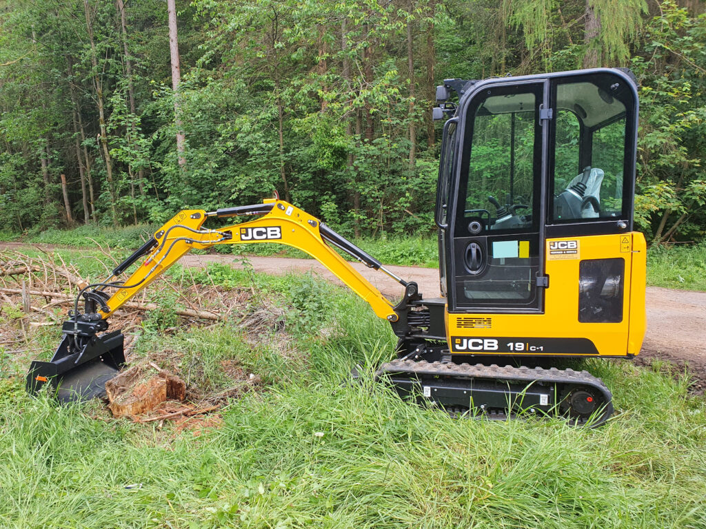 Gebrauchter Minibagger JCB 19C1 Gebrauchter Minibagger JCB 19C1