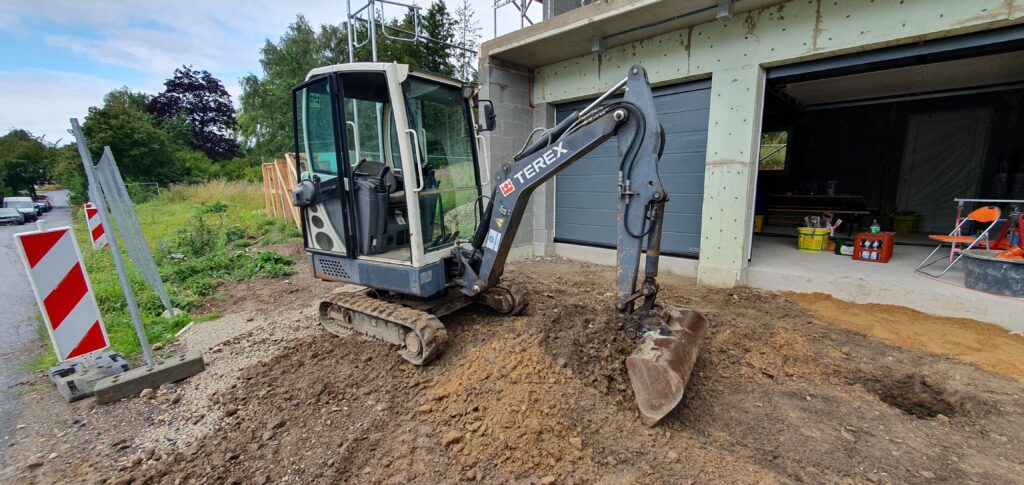 Gebrauchter Terex 1,6 Tonnen Minibagger Gebrauchter Terex 1,6 Tonnen Minibagger