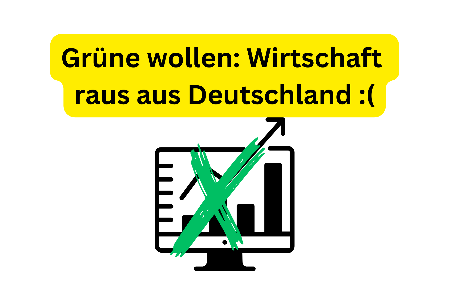 Grüne wollen Wirtschaft raus aus Deutschland