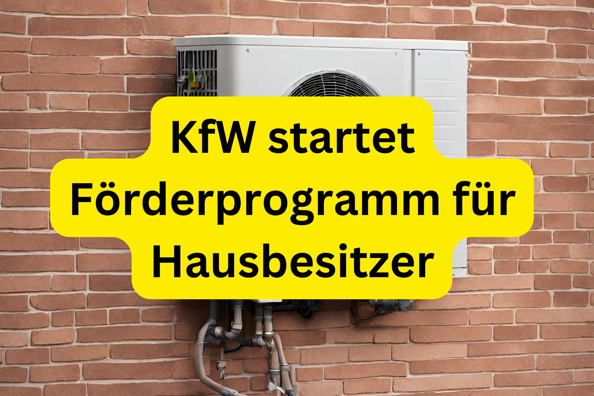 KfW startet Förderprogramm für Hausbesitzer