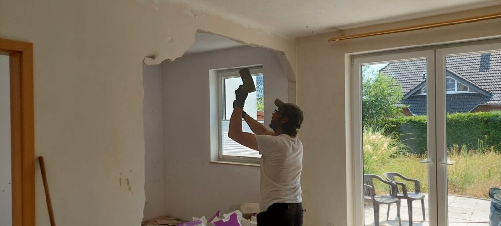 Nichttragende Wand per 5 KG Nichttragende Wand per 5 KG