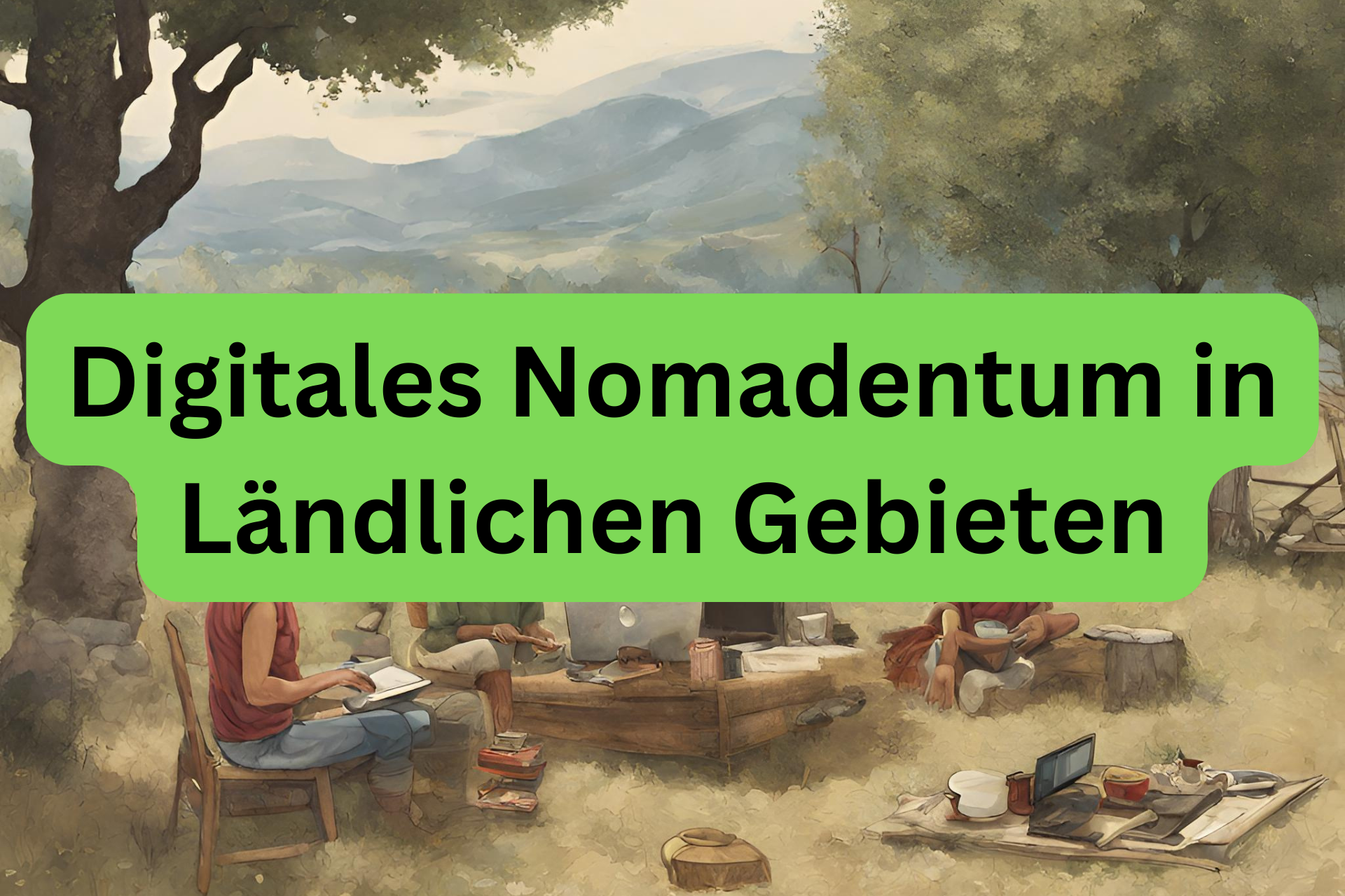 Digitales Nomadentum in Ländlichen Gebieten