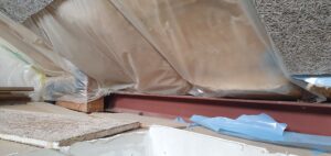 Normale Baufolie als Dampfbremse Dachboden, Dachgeschoß, Baumangel.