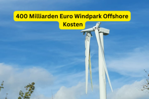 400 Milliarden Euro Windpark Offshore Kosten