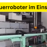 Mauerroboter im Einsatz