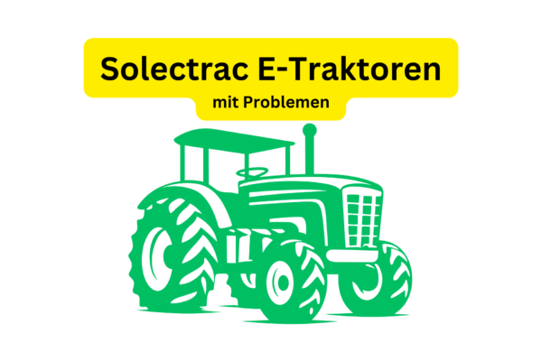 Solectrac E-Traktoren mit Problemen
