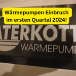 Wärmepumpen Einbruch Heizungen Absatz bricht im ersten Quartal 2024 ein