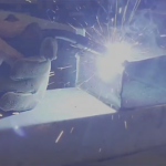 Metall mit einem Laser schweißen