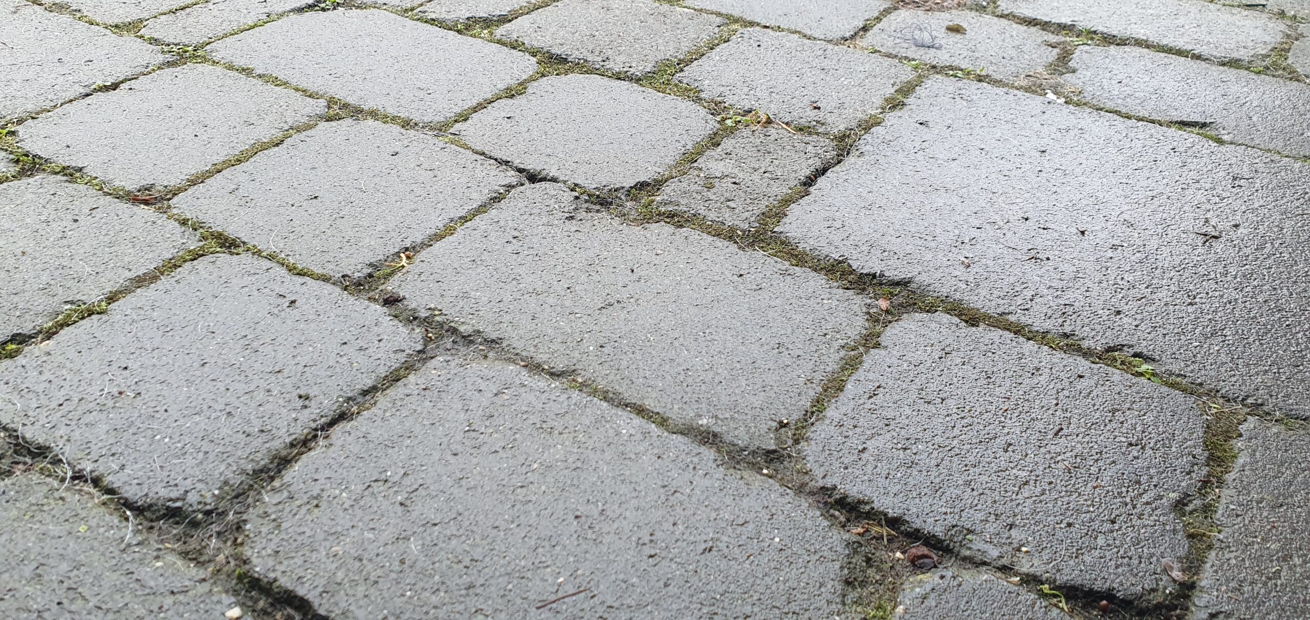 Alter Pflasterbelag