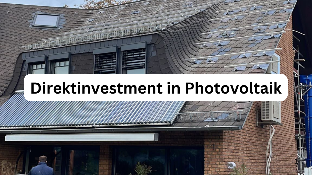 Lohnt sich das Investieren in PV-Anlagen?