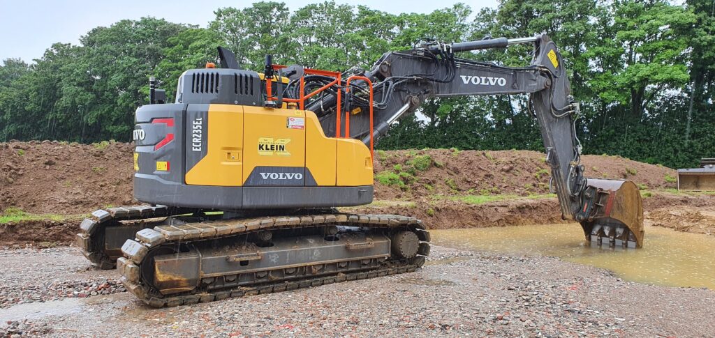 Volvo ECR235e Bagger Volvo ECR235e Bagger